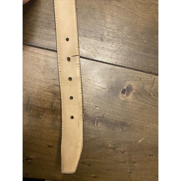 Chaucer Top Grain Cowhide Brown Leather Belt Size‎ 36 - Picture 5 of 7